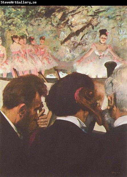 Edgar Degas Musicians in the Orchestra